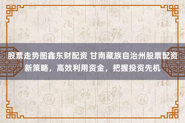 股票走势图鑫东财配资 甘南藏族自治州股票配资新策略，高效利用资金，把握投资先机