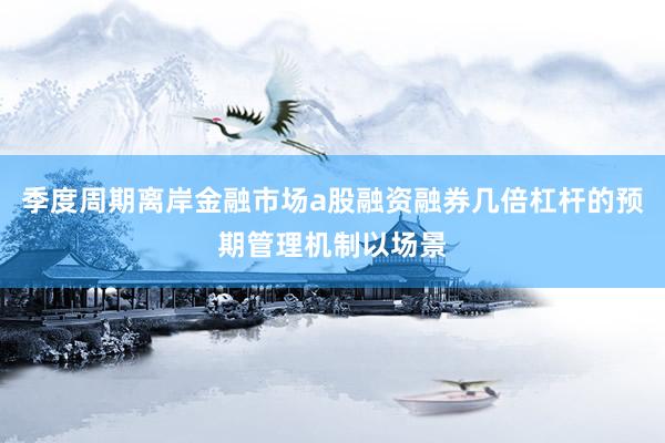 季度周期离岸金融市场a股融资融券几倍杠杆的预期管理机制以场景